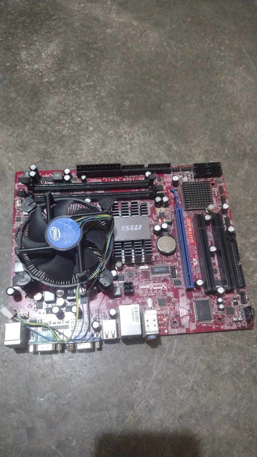 Board MSI G31TM-P21
